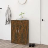 vidaXL-Schoenenkast-60x35x92-cm-bewerkt-hout-gerookt-eikenkleurig