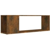 vidaXL-Tv-meubel-100x24x32-cm-bewerkt-hout-gerookt-eikenkleurig