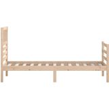 vidaXL Bedframe massief hout 90x200 cm