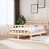 vidaXL - Bedframe - massief - grenenhoutx200 - cm