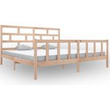 vidaXL Bedframe massief grenenhout 180x200 cm