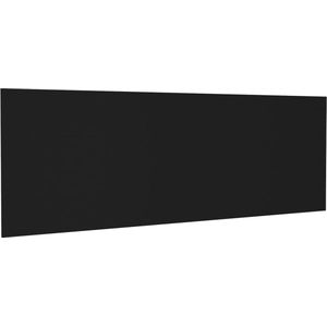 vidaXL-Hoofdbord-wandmodel-240x1,5x80-cm-bewerkt-hout-zwart
