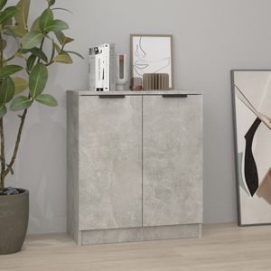 Sideboard Betongrau 60x30x70 cm Holzwerkstoff Vidaxl