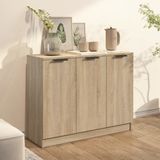 vidaXL-Dressoir-90,5x30x70-cm-bewerkt-hout-sonoma-eikenkleurig