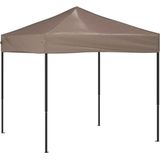 VidaXL Inklapbare Partytent 2x2m Taupe