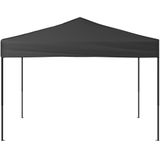 VidaXL Inklapbare Partytent 3x3m - Antracietkleurig