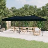 VidaXL Inklapbare Partytent 3x6m Zwart
