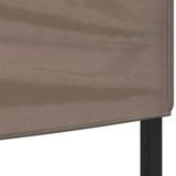 VidaXL Inklapbare Partytent 3x6 m - Taupe