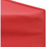 vidaXL - Partytent Inklapbaar - Rood - 210D Oxford Stof - Met Zijwanden