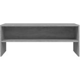 vidaXL TV-Schrank Grau Sonoma 100x40x40 cm Holzwerkstoff