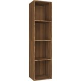 VidaXL Boekenkast/TV-meubel 36x30x143 cm Bruineikenkleurig