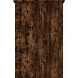 vidaXL Bureau - Gerookt Eiken - Bewerkte Hout