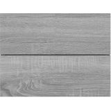 vidaXL Nachttisch Grau Sonoma 40x30x30 cm Holzwerkstoff