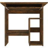 VidaXL Bureau 80x45x74 cm - Bewerkt Hout - Gerookt Eikenkleurig