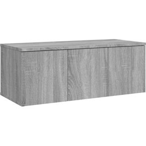 vidaXL-Tv-meubel-80x34x30-cm-bewerkt-hout-grijs-sonoma-eikenkleurig