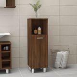 Vidaxl - Badschrank Braun Eichen-Optik 30x30x95 cm Holzwerkstoff