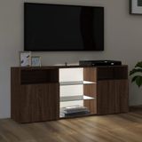 vidaXL-Tv-meubel-met-LED-verlichting-120x30x50-cm-bruineikenkleurig