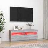 vidaXL-Tv-meubel-met-LED-verlichting-100x35x40-cm-grijs-sonoma-eiken