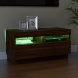 vidaXL-Tv-meubel-met-LED-verlichting-80x35x40-cm-bruineikenkleurig