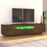 vidaXL-Tv-meubel-met-LED-verlichting-160x35x40-cm-bruineikenkleurig
