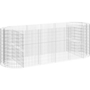 vidaXL Gabionen-Hochbeet Verzinktes Eisen 300x100x100 cm