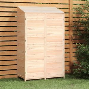 vidaXL - Tuinschuur - 102x52x174,5 - cm - massief - vurenhout