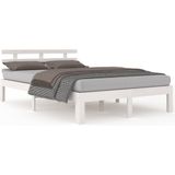 vidaXL-Bedframe-massief-hout-wit-120x190-cm-4FT-Small-Double