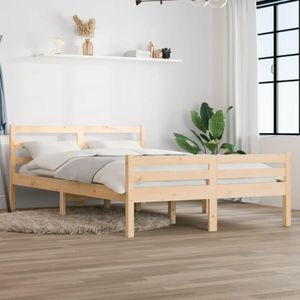 Massivholzbett ohne Matratze 120x200 cm Vidaxl