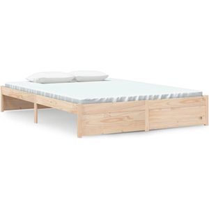 vidaXL-Bedframe-massief-hout-140x200-cm