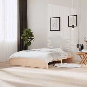 Houten Bedframe - Massief Grenenhout - Stabiel en Stevig