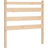 vidaXL Hoofdbord 81x4x100 cm massief grenenhout