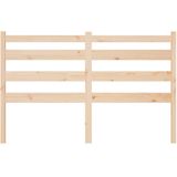 vidaXL Hoofdbord 146x4x100 cm massief grenenhout
