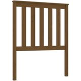 vidaXL Hoofdbord 81x6x101 cm massief grenenhout honingbruin