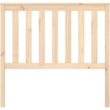 VidaXL Hoofdbord 106x6x101 cm - Massief Grenenhout