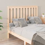 vidaXL - Hoofdbord - 141x6x101 - cm - massief - grenenhout