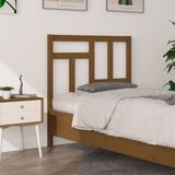 vidaXL - Hoofdbord,5x4x100 - cm - massief - grenenhout - honingbruin