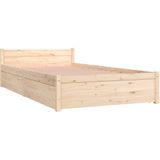 vidaXL Bett mit Schubladen 90x190 cm