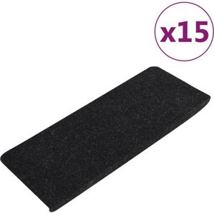 Vidaxl - Stufenmatten Selbstklebend 15 Stk. 65x24,5x3,5 cm Anthrazit
