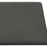 vidaXL Wandpanelen - Fluweel Donkergrijs - 12 Stuks - 30x15 cm