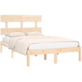 vidaXL Bedframe massief hout 150x200 cm
