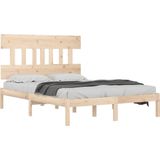 vidaXL Bedframe massief hout 120x200 cm