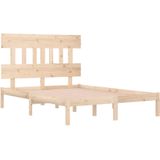 vidaXL Bedframe massief hout 120x200 cm