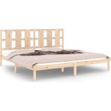 vidaXL Bedframe massief hout 180x200 cm