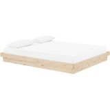 vidaXL Massivholzbett ohne Matratze 160x200 cm