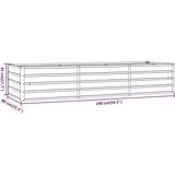 VidaXL Verhoogde Plantenbak 240x80x45 cm Cortenstaal - Roestig
