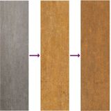 Hochbeet 579x100x36 cm Cortenstahl Vidaxl