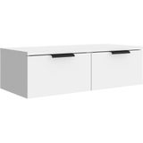 Vidaxl - Wandschrank Weiß 68x30x20 cm Holzwerkstoff