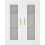 VidaXL Hangkast 69,5x34x90 cm Wit