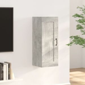 vidaXL-Hangkast-35x34x90-cm-bewerkt-hout-betongrijs