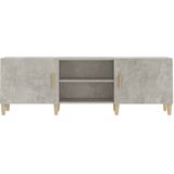 vidaXL TV-Schrank Betongrau 150x30x50 cm Holzwerkstoff